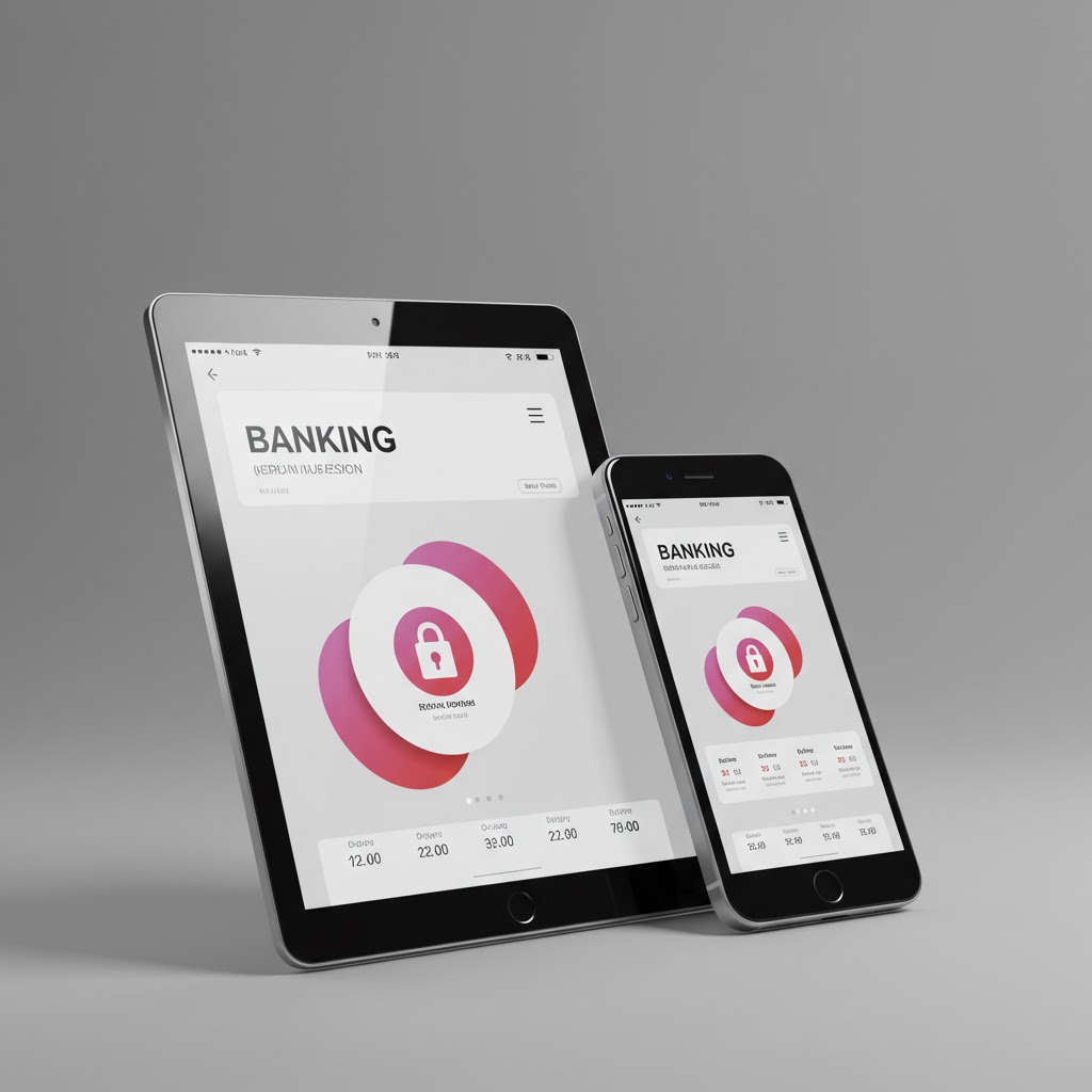 Digital banking platform on mobile devices